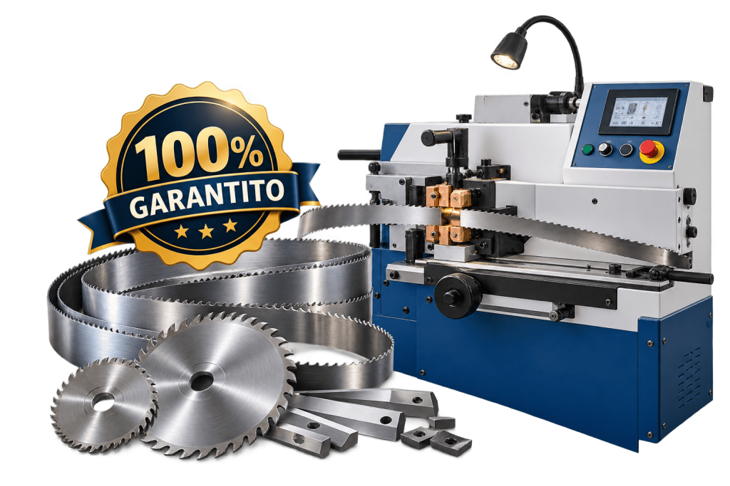 Macchinario industriale con lame